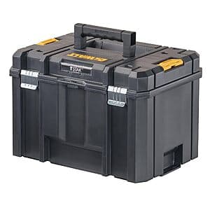 Save on Heavy-Duty DeWALT Tool Box with Removable Tray