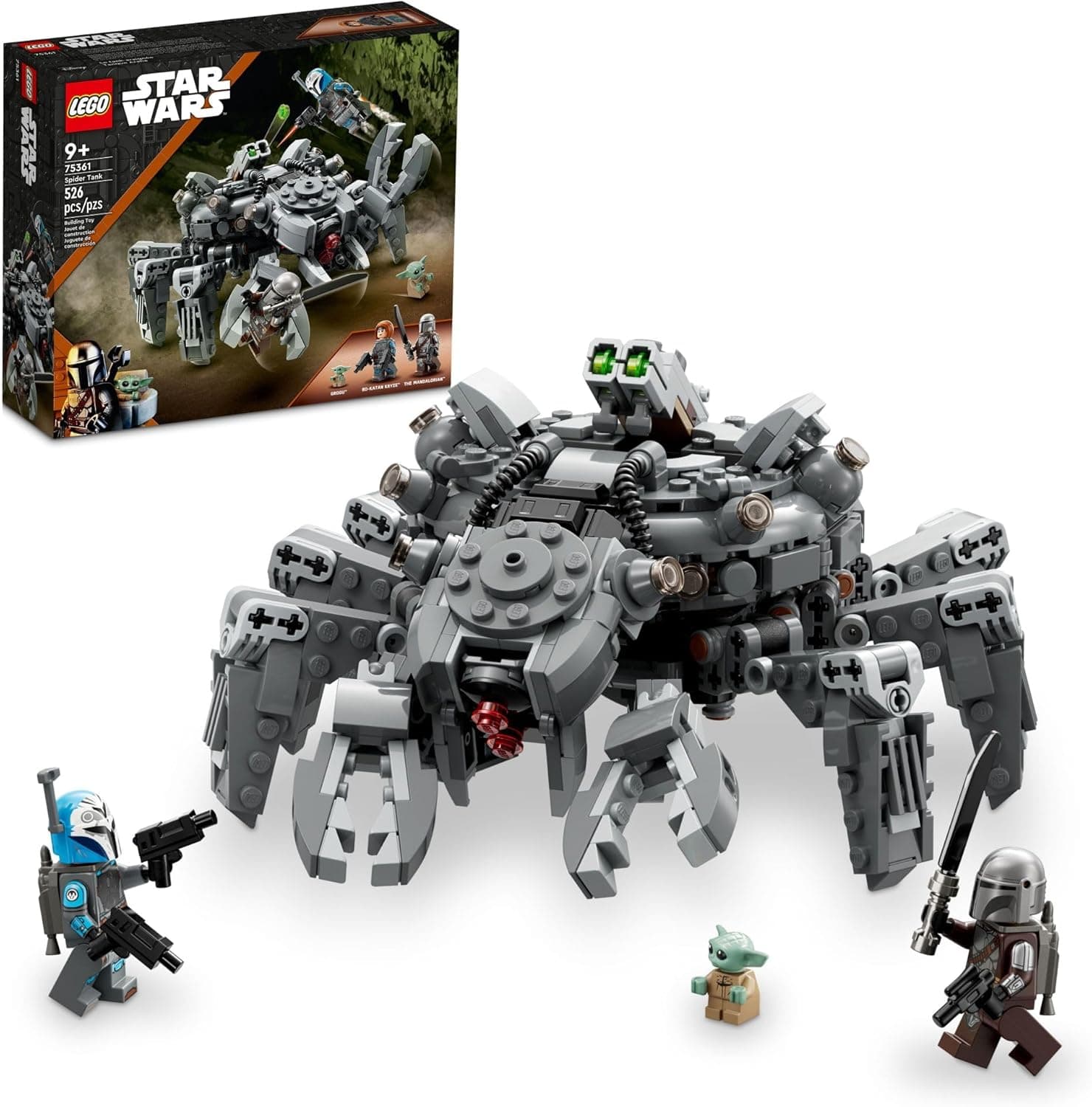 Explore the Galaxy with LEGO Star Wars Spider Tank