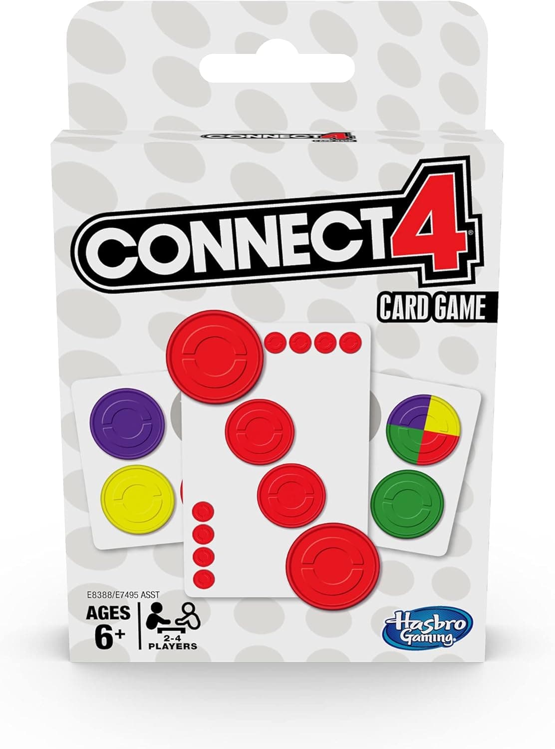 Hasbro Connect 4 Card Game: Classic 4-in-A-Row Fun for 2-4 Players