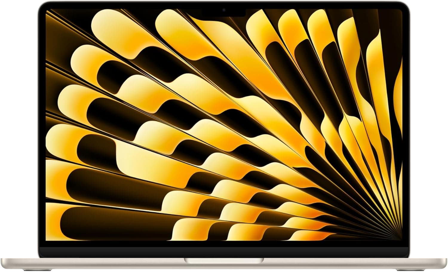 Apple 2025 MacBook Air 13-inch Laptop with M4 chip: Built for Apple Intelligence, 13.6-inch Liquid Retina Display, 16GB Unified Memory, 512GB SSD Storage, 12MP Center Stage Camera, Touch ID; Starlight