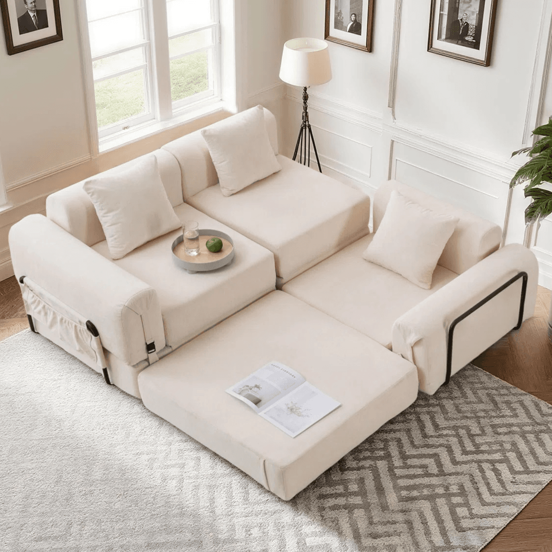 Wayfair Sofa Doubles as a Bed for Only $206
