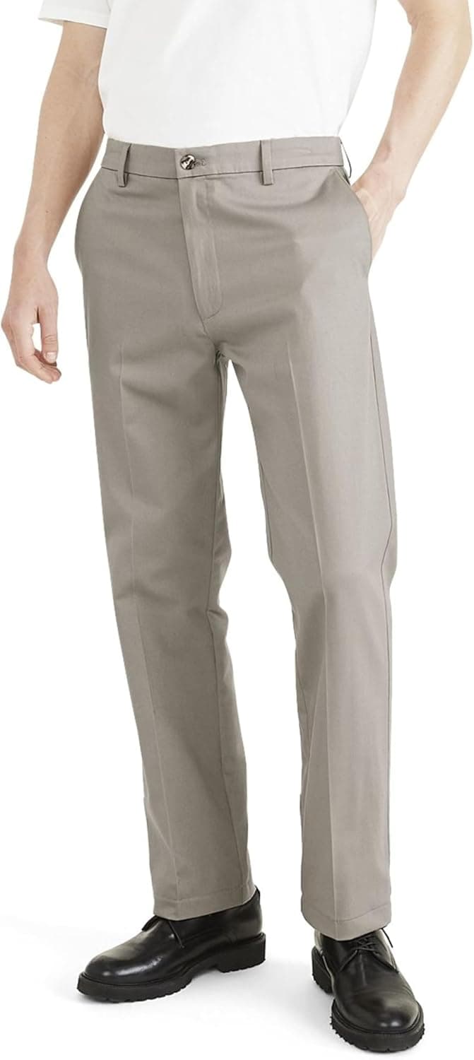 Dockers Signature Khakis, 51% Off - Classic Fit and Stain Resistant
