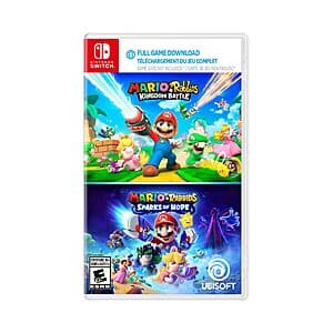 Save 80% on Mario + Rabbids Kingdom Battle & Sparks of Hope for Nintendo Switch