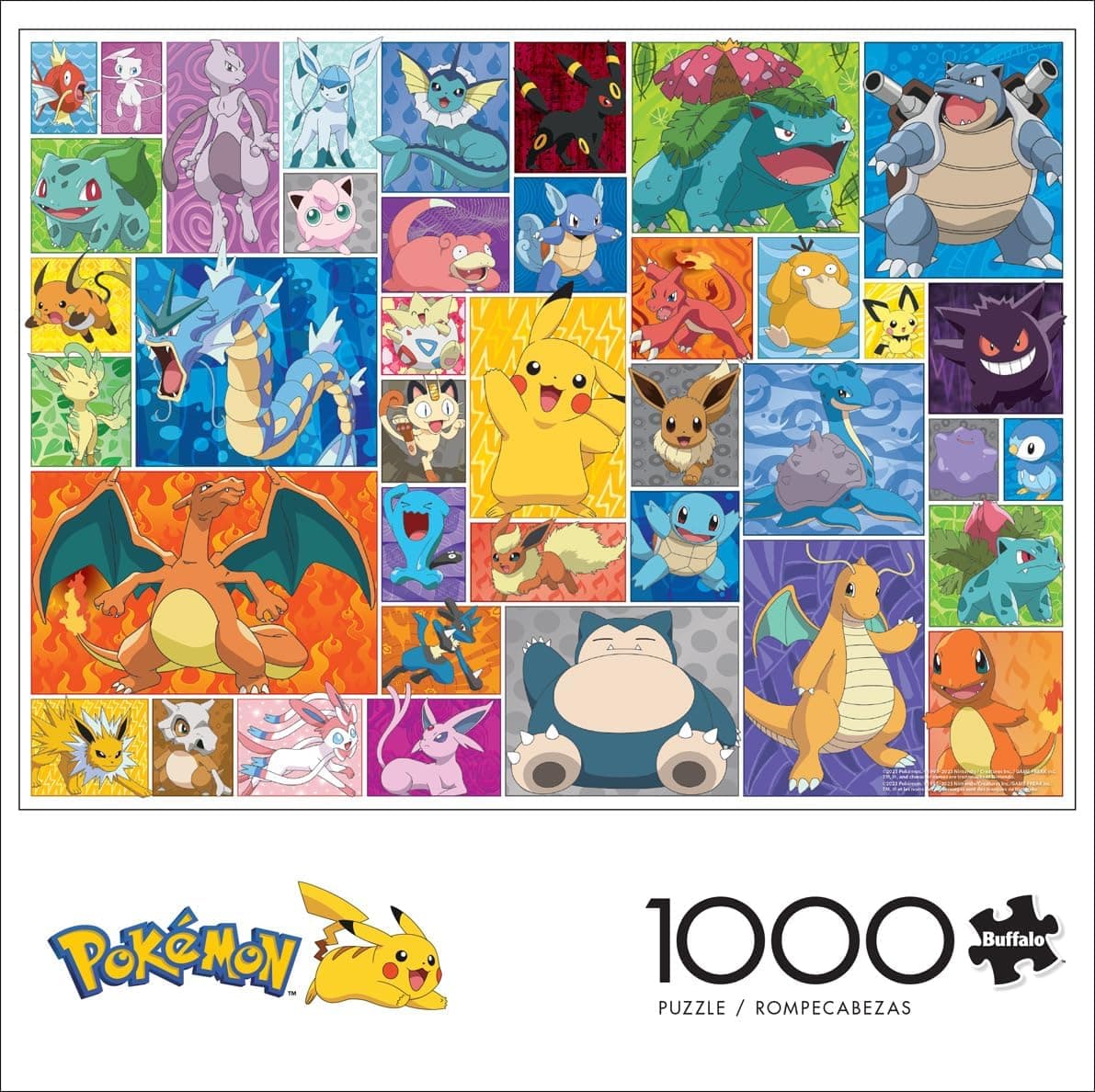 Challenging 1000-Piece Pokemon Jigsaw Puzzle for Game Nights