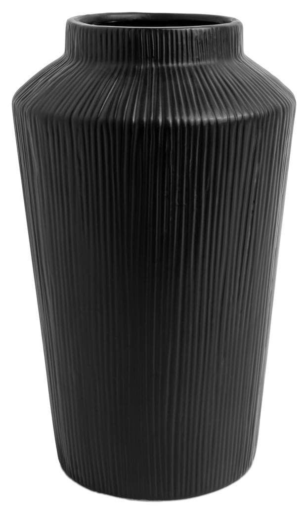 Elevate Your Home Decor with Better Homes & Gardens 10" Angular Tall Ribbed Ceramic Vase