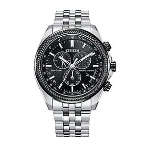Eco-Drive Classic Chronograph Watch: Citizen Men's 44mm Stainless ($220 + Free Shipping)