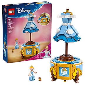 Build Cinderella's Dress with the 474-Piece LEGO Disney Princess Set for $25