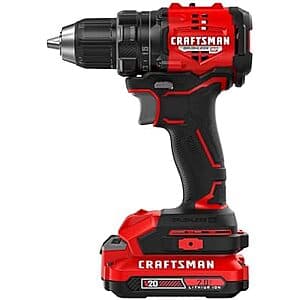 CRAFTSMAN V20 Brushless Drill/Driver with Battery & Charger - $69 + Free Shipping
