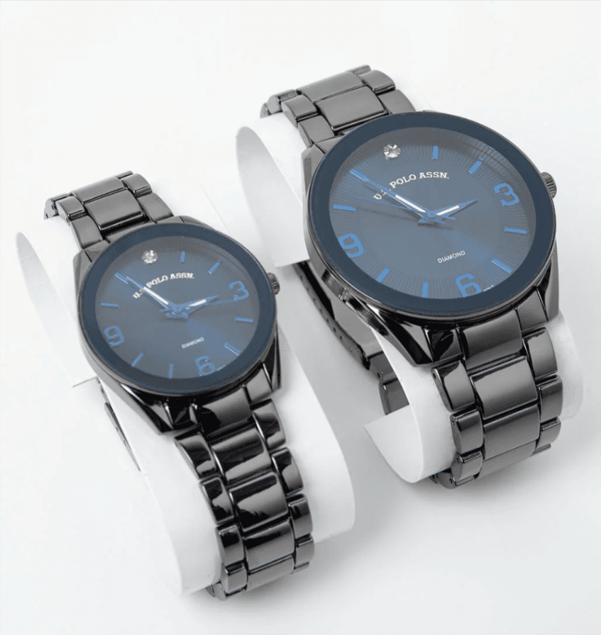 50% Off U.S. Polo Assn. His and Hers Watch Sets
