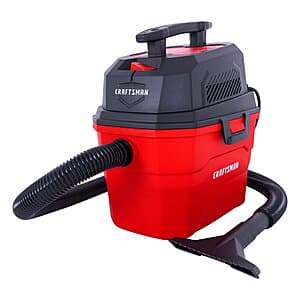 Craftsman 3-Gallon Wet/Dry Shop Vacuum with Accessories for $30 + Free Shipping