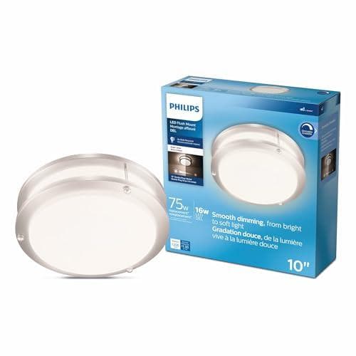 Philips LED Flush Mount Ceiling Light - Double Ring Design