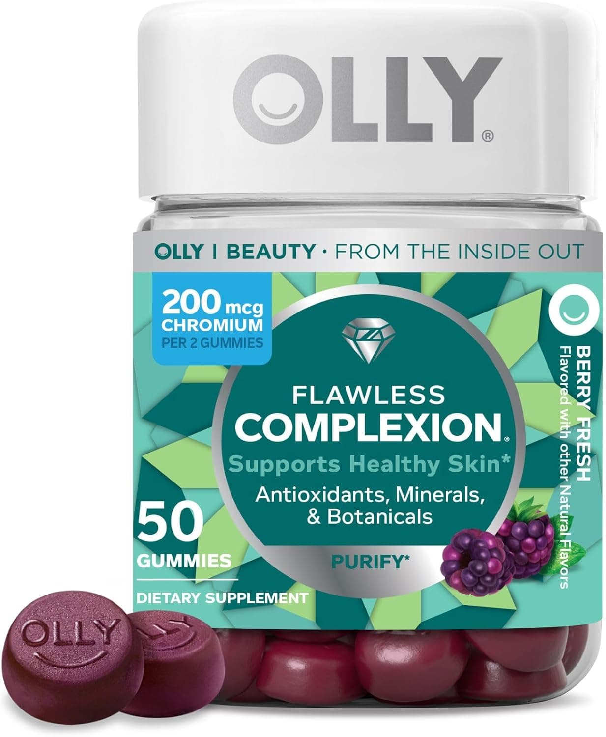 OLLY Flawless Complexion Gummies for Healthy Skin
