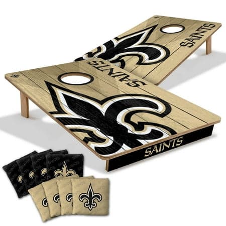 YouTheFan NFL New Orleans Saints 2' x 3' Cornhole Game