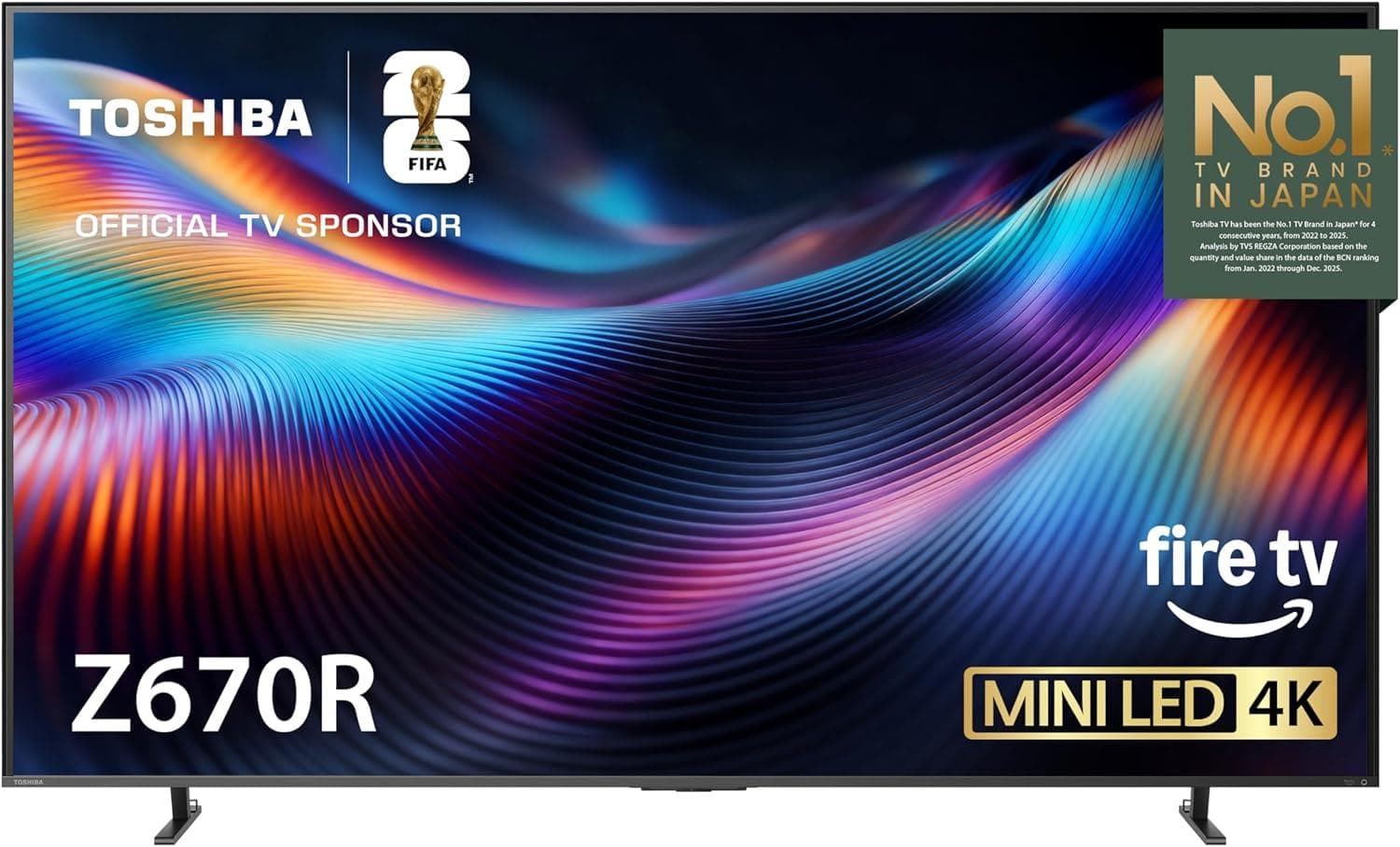 Toshiba 85-inch 4K Smart TV with Fire TV Built-in - 29% Off