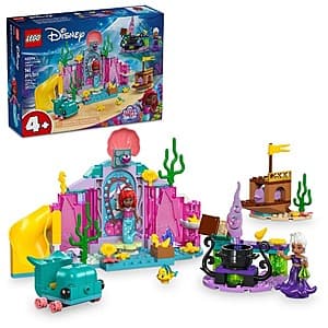LEGO Disney Princess Ariel's Crystal Cavern & Treasure Chest for $12