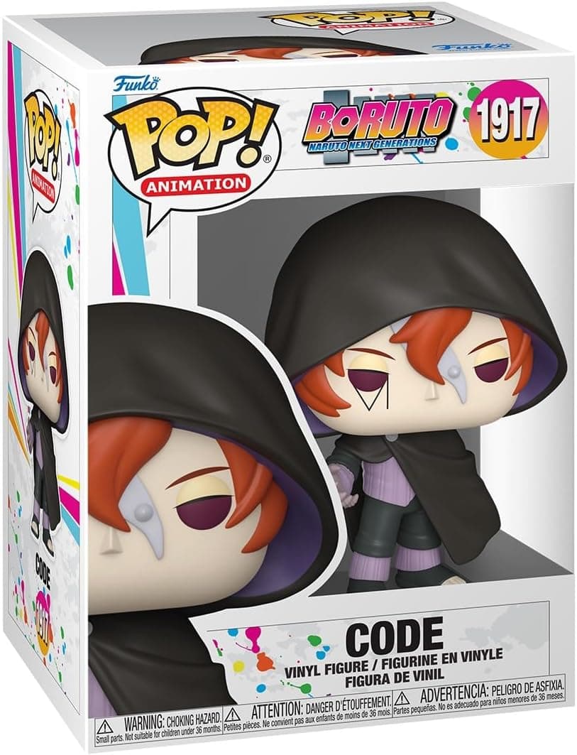 Funko Pop Boruto: Naruto Next Generations Code Figure