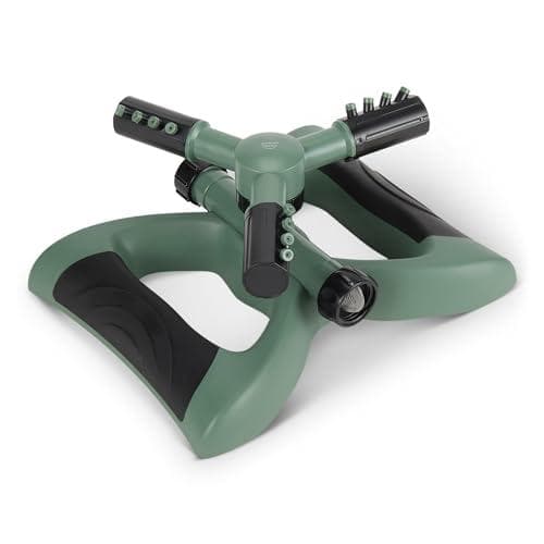 Keep Your Lawn Lush with the Amazon Basics Rotating Sprinkler