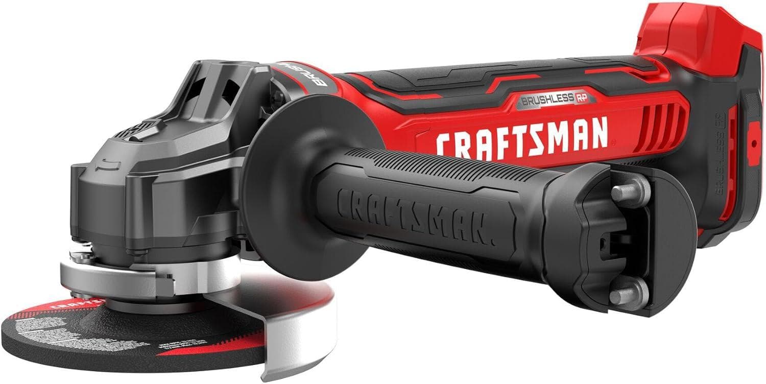 Powerful Cordless Angle Grinder from Craftsman