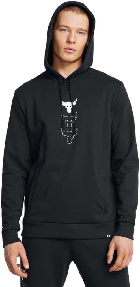 Elevate Your Athleisure with Under Armour's Project Rock Rival Hoodie