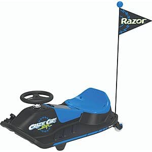 Razor Crazy Cart Shift Electric Drifting Go Kart (Blue/Black) for $107 with Free Shipping