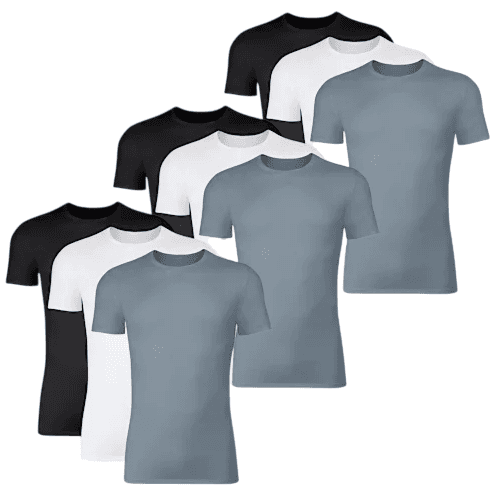 9-Pack of Hanes SuperSoft Tees for $20 + Free Shipping