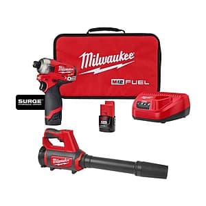 Powerful Milwaukee M12 Brushless Impact Driver with Accessories