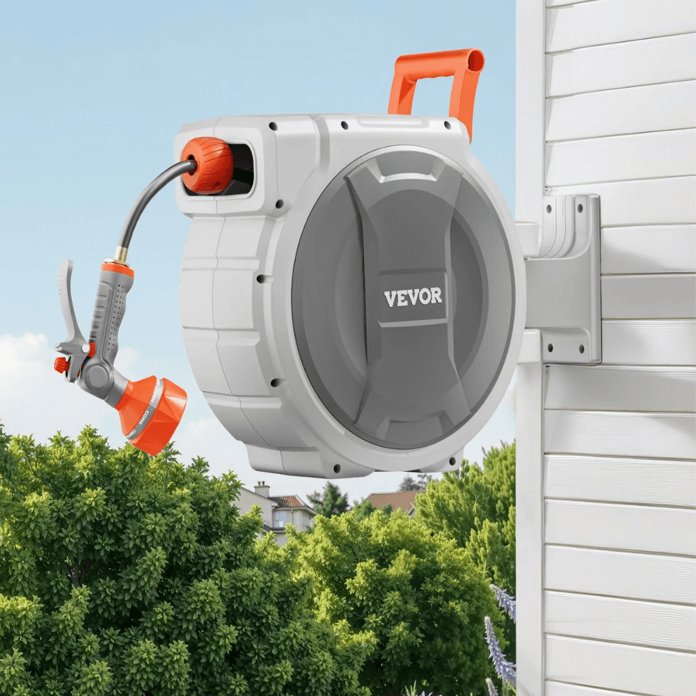 Retractable 65' Hose Reel by VEVOR - Just $64