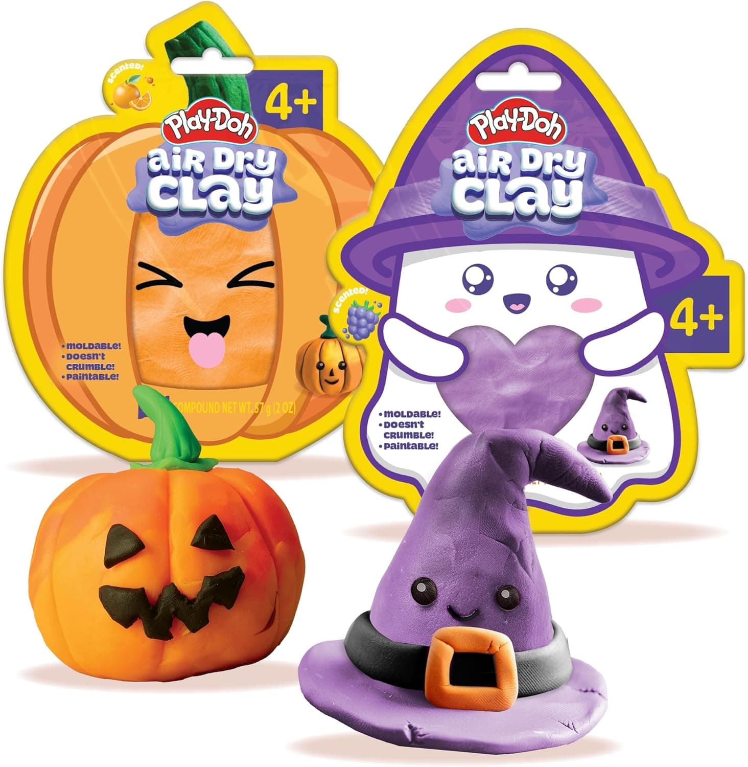 Spooky Play-Doh Craft Bundle: 2-Pack Halloween Clay Set