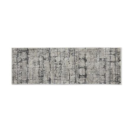 Better Homes & Gardens Grey Crosshatch Indoor Runner, 20" x 60"