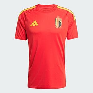 Save on adidas Belgium Fan Jersey - Just $18.75 with Free Shipping