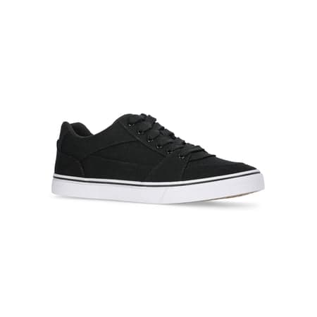 No Boundaries Men's Canvas Skate 2.0 Low Top Sneakers