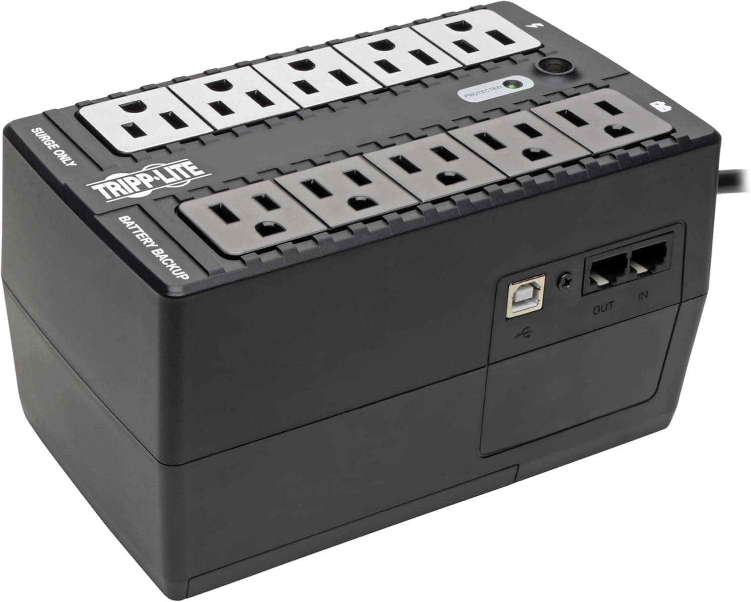 Reliable Power Backup: Tripp Lite 550VA UPS with Surge Protection