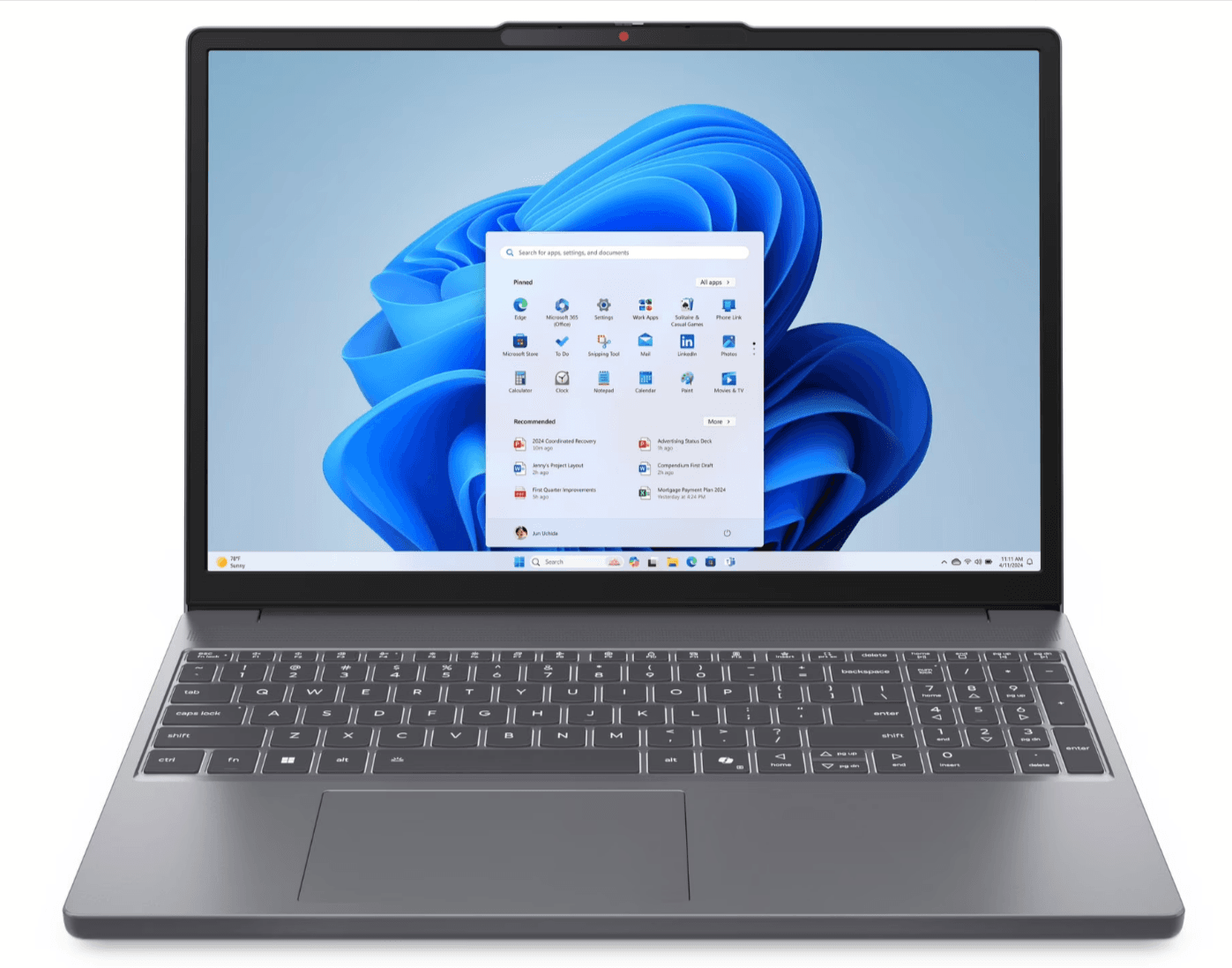Powerful Lenovo Laptop with AMD Ryzen 7, 16GB RAM, and 512GB SSD