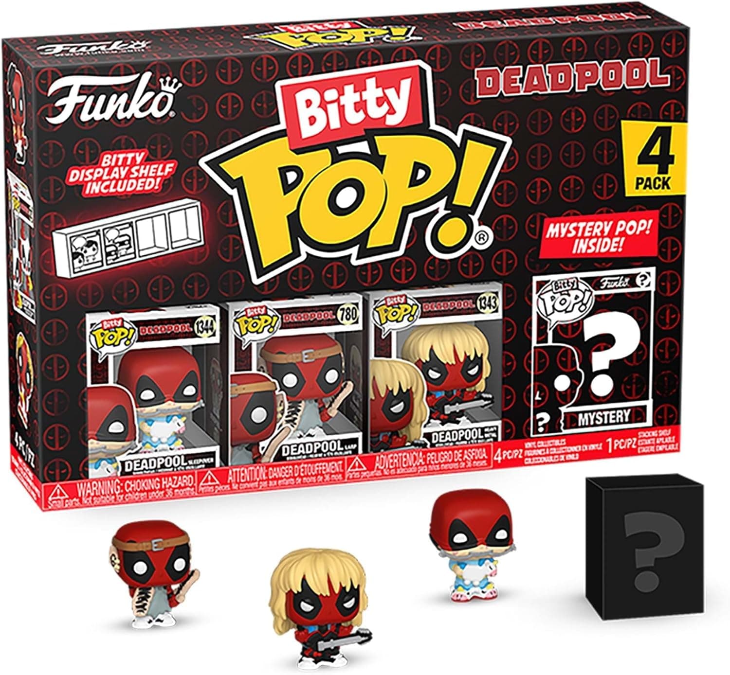 Funko Bitty POP! Deadpool - Collectible Figurine Set