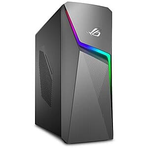 Refurbished ASUS ROG Strix G10CE Desktop: i5-11400F, RTX 3060, 16GB, 1TB SSD $539