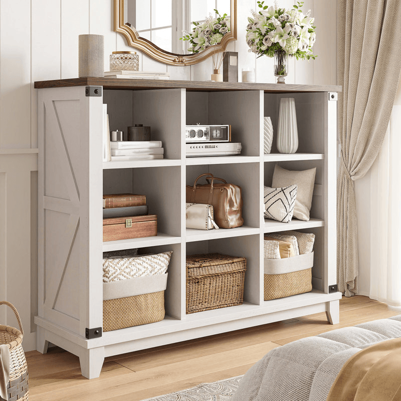 Save 43% on a Farmhouse Cube Bookcase from Wayfair