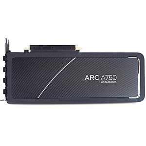 Intel ARC A750 Limited Edition 8GB GDDR6 PCIe 4.0 Graphics Card $139 + Free S&H