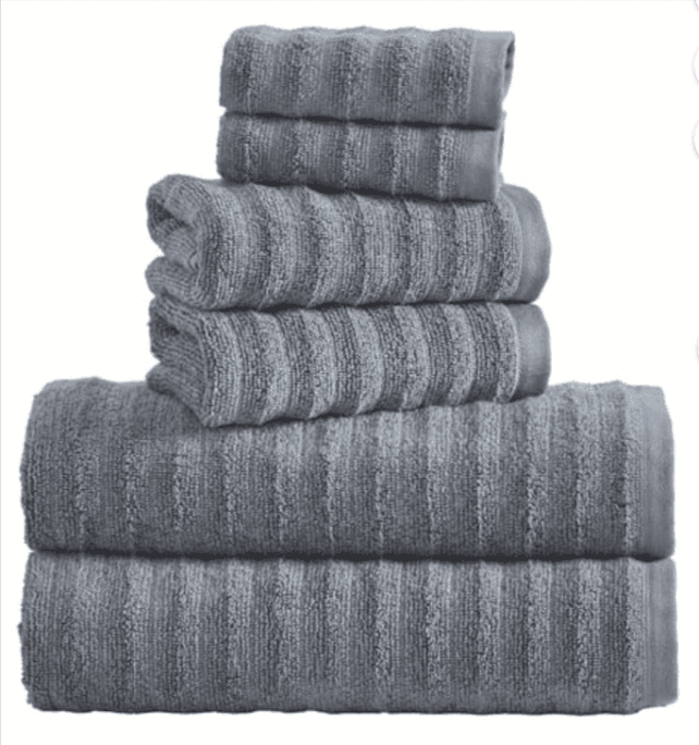 Soft and Absorbent Mainstays Performance Cotton Bath Towels