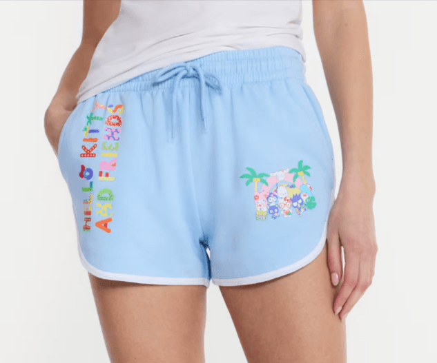 Hello Kitty Graphic Fleece Shorts - Cute and Cozy Loungewear