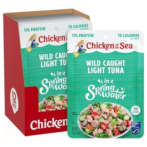 Enjoy Tuna Anytime with 36-Pack Chicken of the Sea (25% Off)