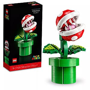 Explore the Piranha Plant Adventure with LEGO Super Mario Set