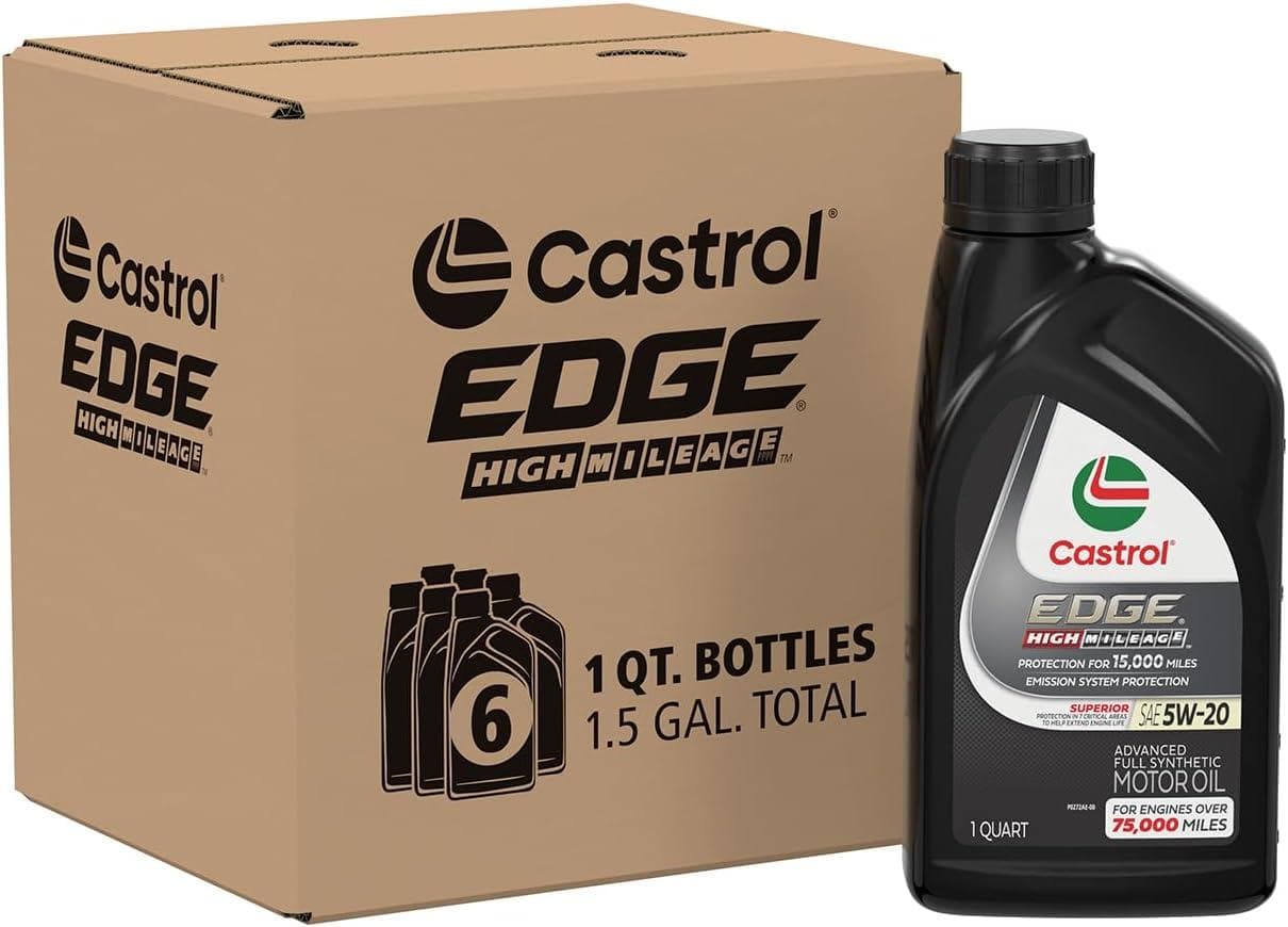 Get 64% Off Premium Castrol 5W-20 Motor Oil 6-Pack