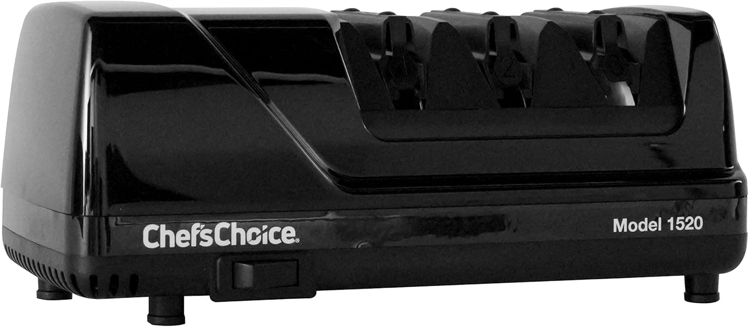 Razor-sharp Knives with Chef's Choice Electric Sharpener