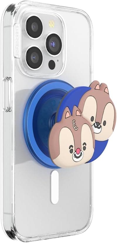 Magnetic PopSockets Phone Grip with Disney Chip 'n Dale Design