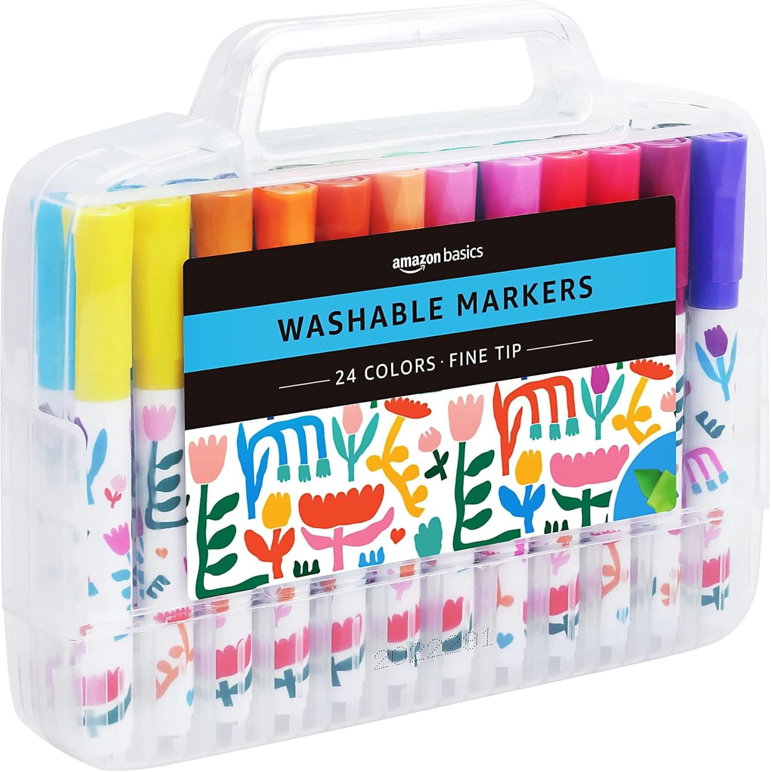 24-Pack Amazon Basics Washable Markers for Kids