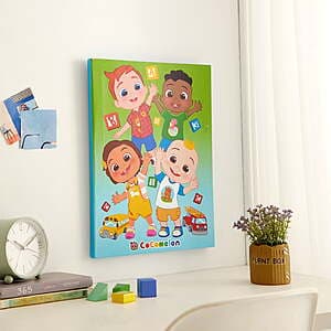 Cocomelon LED Canvas Wall Art & More at Walmart Kids' Room Clearance