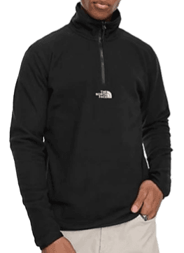 The North Face Men's TKA Glacier 100 Fleece 1/2 Zip Jacket