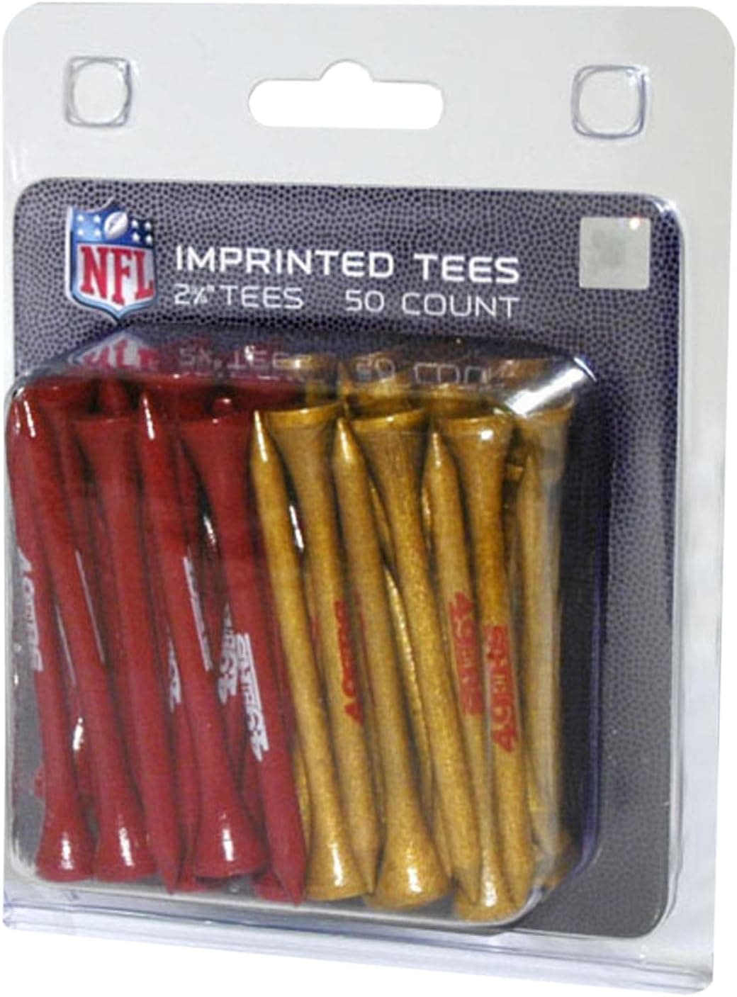 Get Official NFL Golf Tees for the 49ers Fan