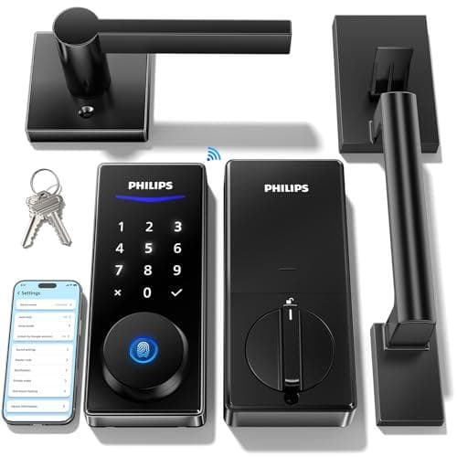 Secure Your Smart Home with Philips 4000 Series Fingerprint Deadbolt