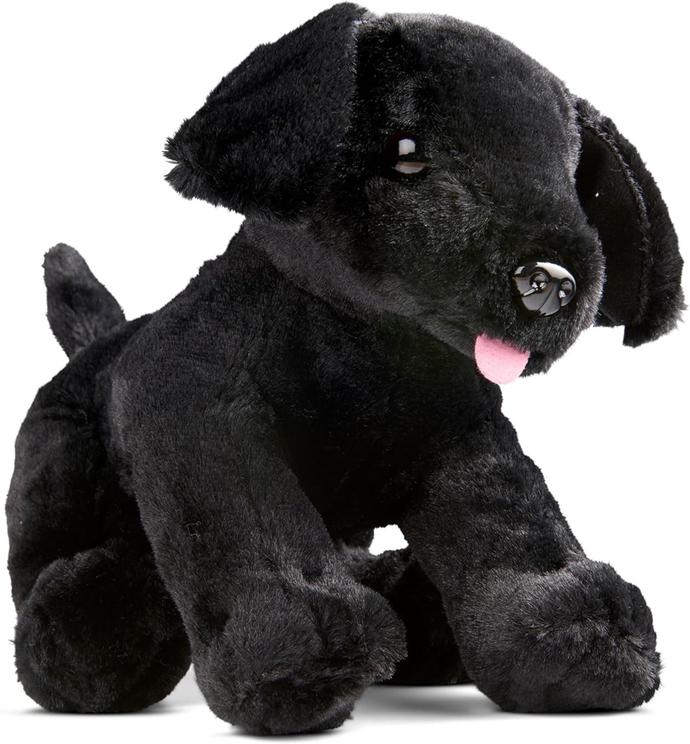 Cuddle Up with Melissa & Doug's Benson Black Lab Plush Pup